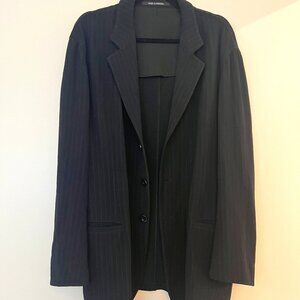 Armani Collezioni Blazer casual fit vintage retro 80s 90s black L dad jacket